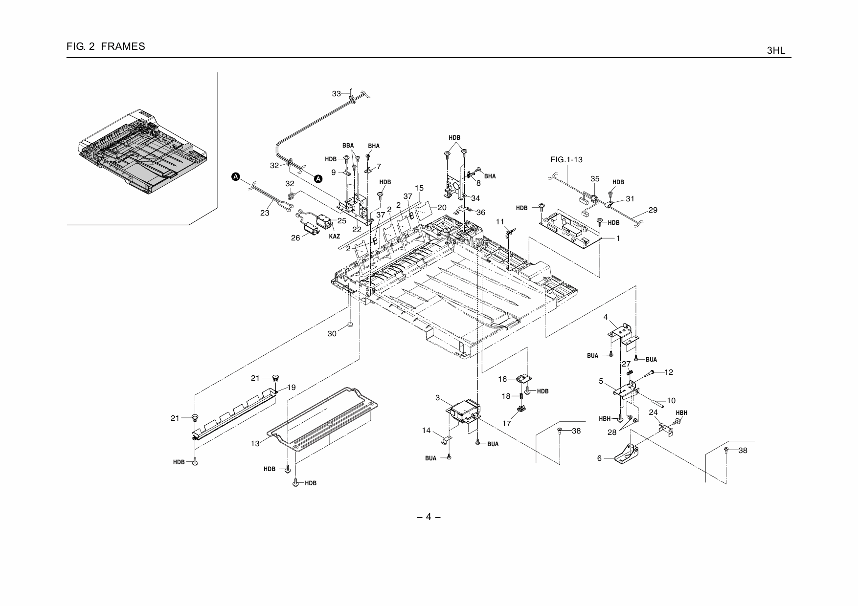 KYOCERA Options DP-410 Parts Manual-4